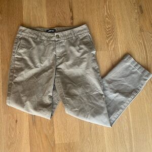 Lands End girls khaki uniform pants, size 5